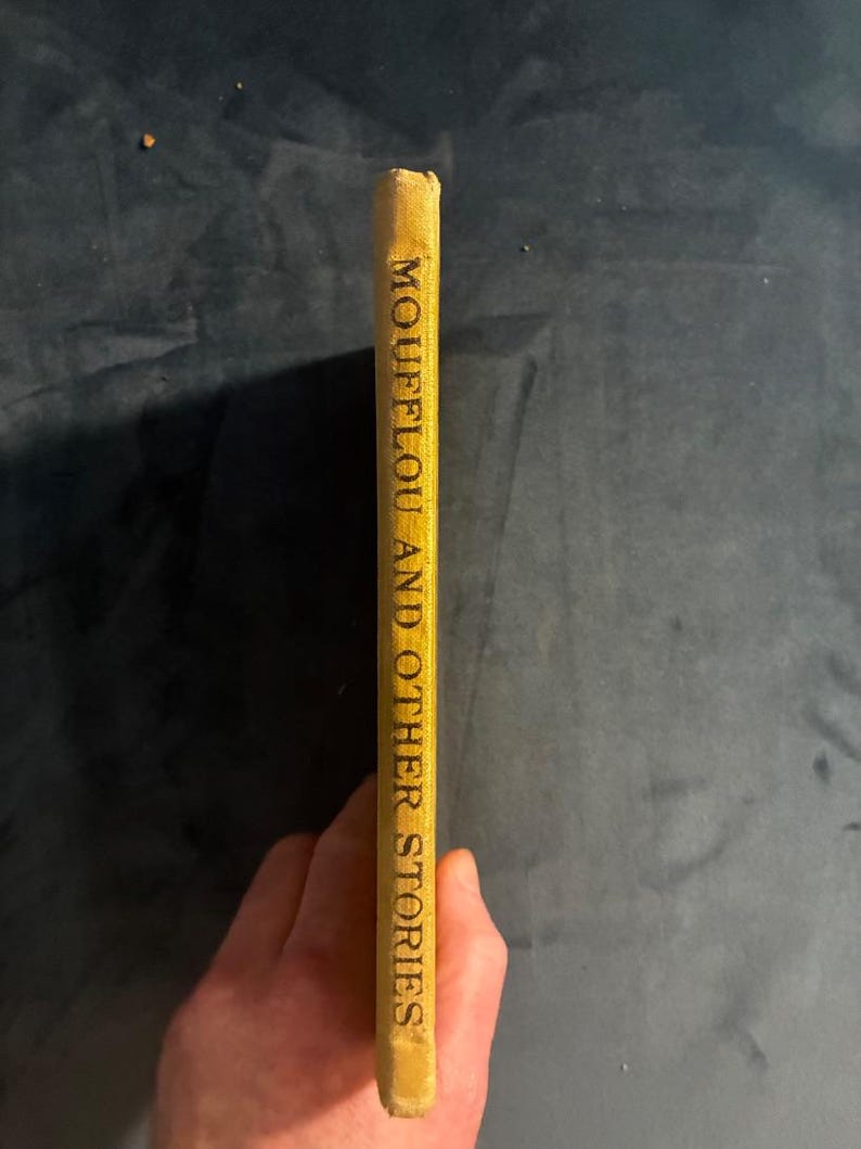 Moufflou and Other Stories by Louisa de la Ramé (Ouida) 1910 First Edition First Printing Very Good Hardcover image 2