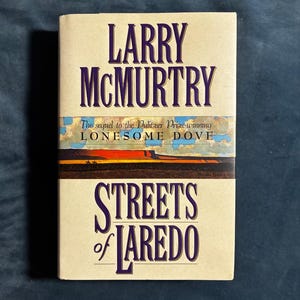 Laredo Streets av Larry McMurtry 1993 Första upplagan Första trycket Fin/Nästan fin Inbunden