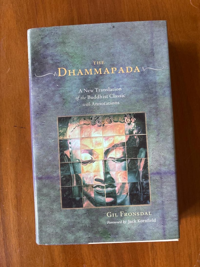 The Dhammapada: A New Translation of the Buddhist Classic with Annotations by Gil Fronsdal Near Fine Hardcover image 1