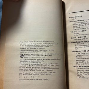 Frank Lloyd Wright: Skrifter och byggnader (utvald av Kaufmann & Raeburn) Pocketbok bild 6