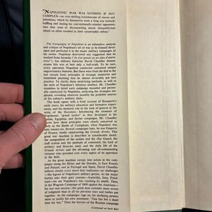 The Campaigns of Napoleon by David G. Chandler 1966 First Edition Second Printing Very Good/Good image 2