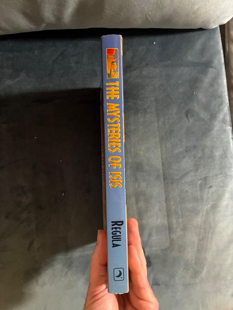 The Mysteries of Isis: Her Worship and Magick by deTraci Regula 1999 First Edition Third Printing Very Good Paperback image 8