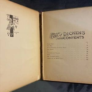 Los chicos de Dickens, McLoughlin Bros., edición Springfield. Bueno. imagen 6