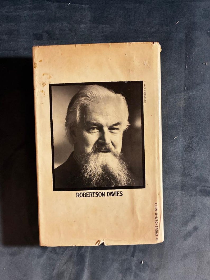 Os Anjos Rebeldes, de Robertson Davies, 1982, Primeira Edição, Segunda Impressão, Quase Perfeito/Bom, Capa Dura imagem 7