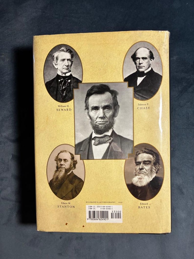 Team of Rivals: Lincoln's Political Genius by Doris Kearns Goodwin, Signed First Edition image 4