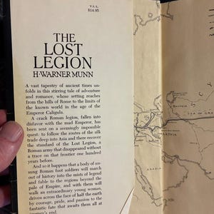 The Lost Legion by H. Warner Munn 1980 First Edition First Printing Very Good/Good image 2