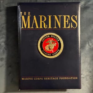 The Marines by Simmons and Moskin; 1998 First Edition Hardcover image 1