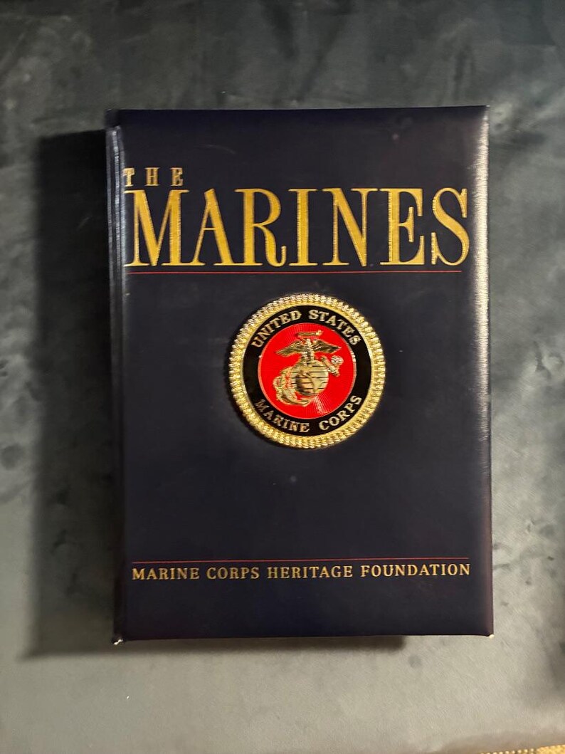 The Marines by Simmons and Moskin; 1998 First Edition Hardcover image 1