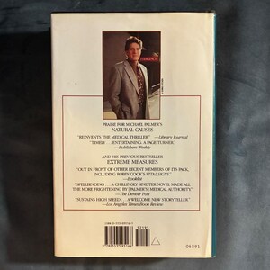 Silent Treatment by Michael Palmer 1995 First Edition Near Fine/Very Good image 6