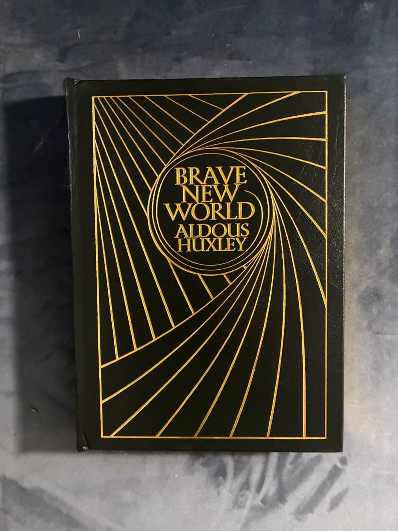 Brave New World by Aldous Huxley Easton Press, 1978 Edition Near Fine Hardcover image 2