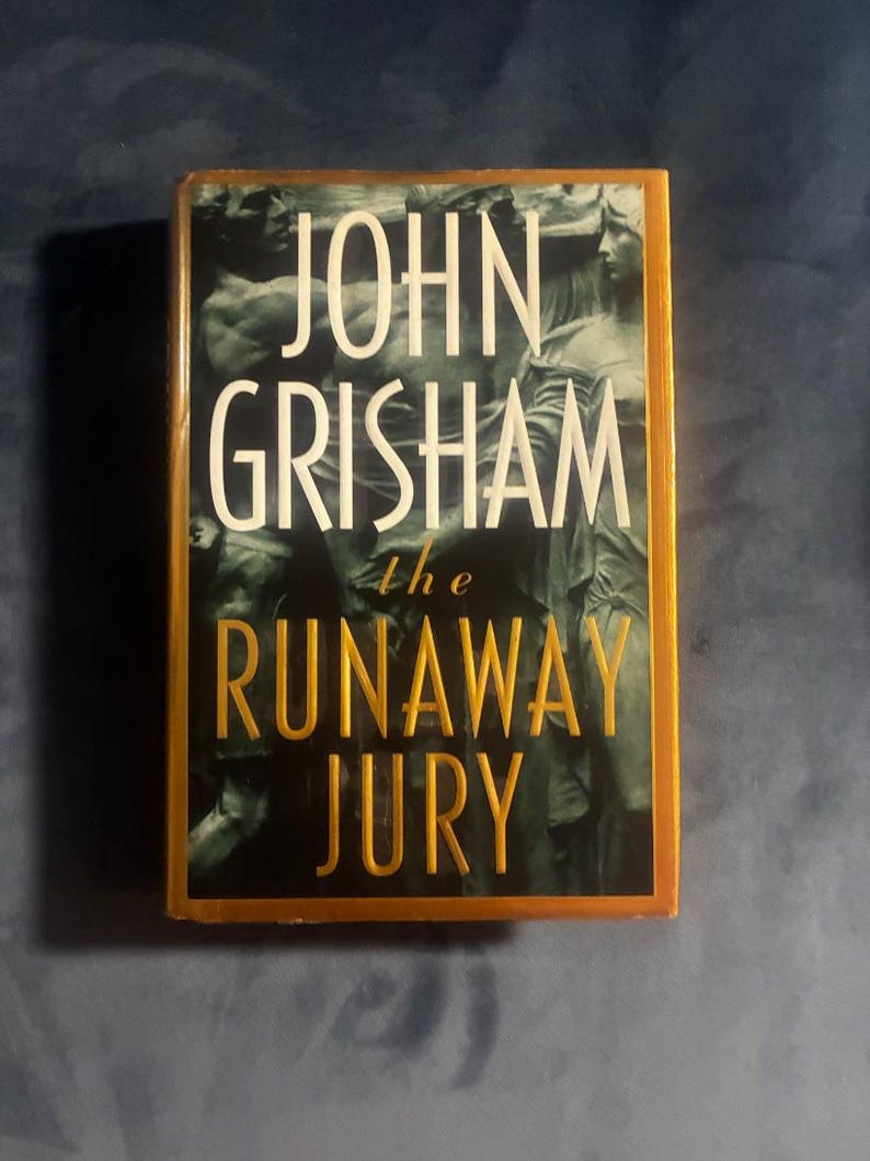 Die Jury von John Grisham, Erstausgabe, erster Druck, nahezu neuwertig (gebunden). Bild 1