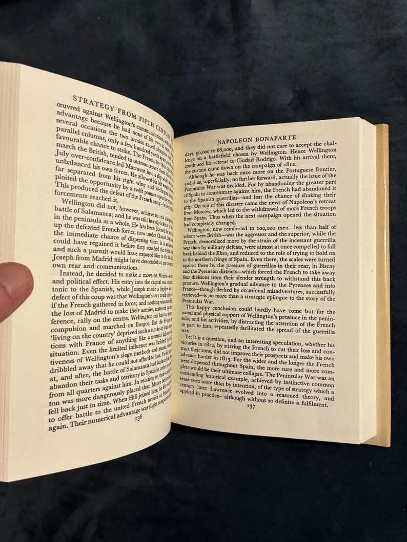 Strategy by B. H. Liddell Hart 1967 Frederick A. Praeger Edition Second Printing VG+/Very Good image 4