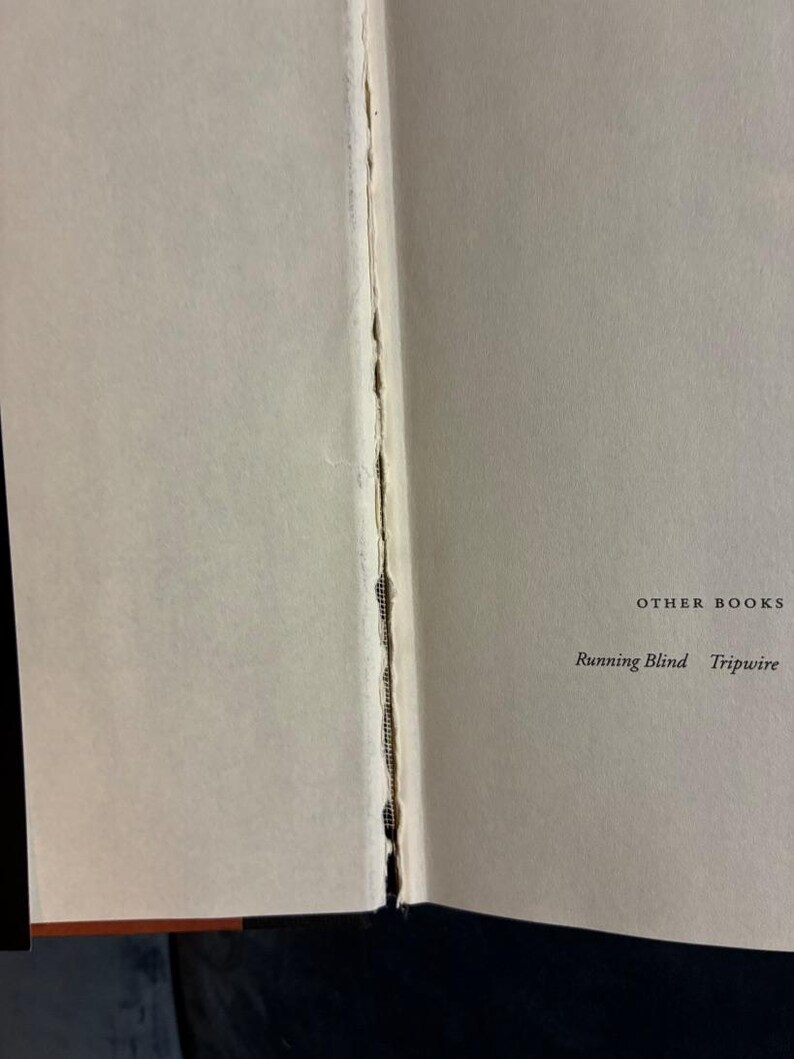 Echo Burning by Lee Child 2001 First Edition First Printing Very Good/Near Fine Hardcover image 3