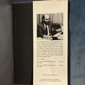 The Years of MacArthur, Volume III: Triumph and Disaster 1945-1964 by D. Clayton James First Edition First Printing Near Fine/Near Fine image 6