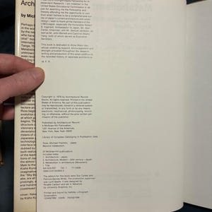 Beyond Metabolism: New Japanese Architecture by Michael Franklin Ross (1st Ed.) image 4