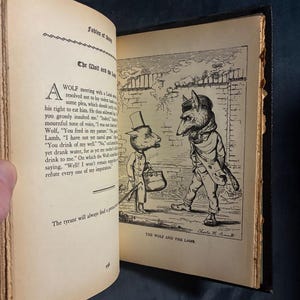 The Fables of Aesop, 1931, ill. by Charles Bennett Three Sirens Press Edition image 8