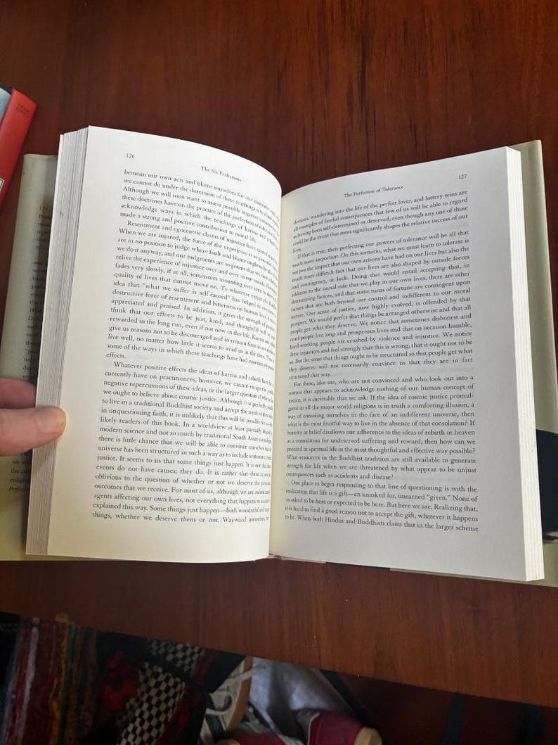 The Six Perfections: Buddhism Character Cultivation Hardcover First Edition Dale S. Wright image 5
