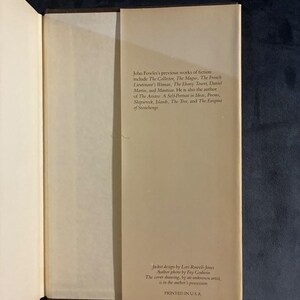 A Maggot by John Fowles First Edition First Printing Near Fine/Very Good image 6