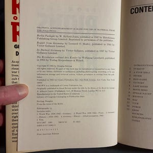 From the Ruins of the Reich: Germany 1945-1949 by Douglas Botting 1985 First Edition First Printing Fine/Near Fine Hardcover image 3