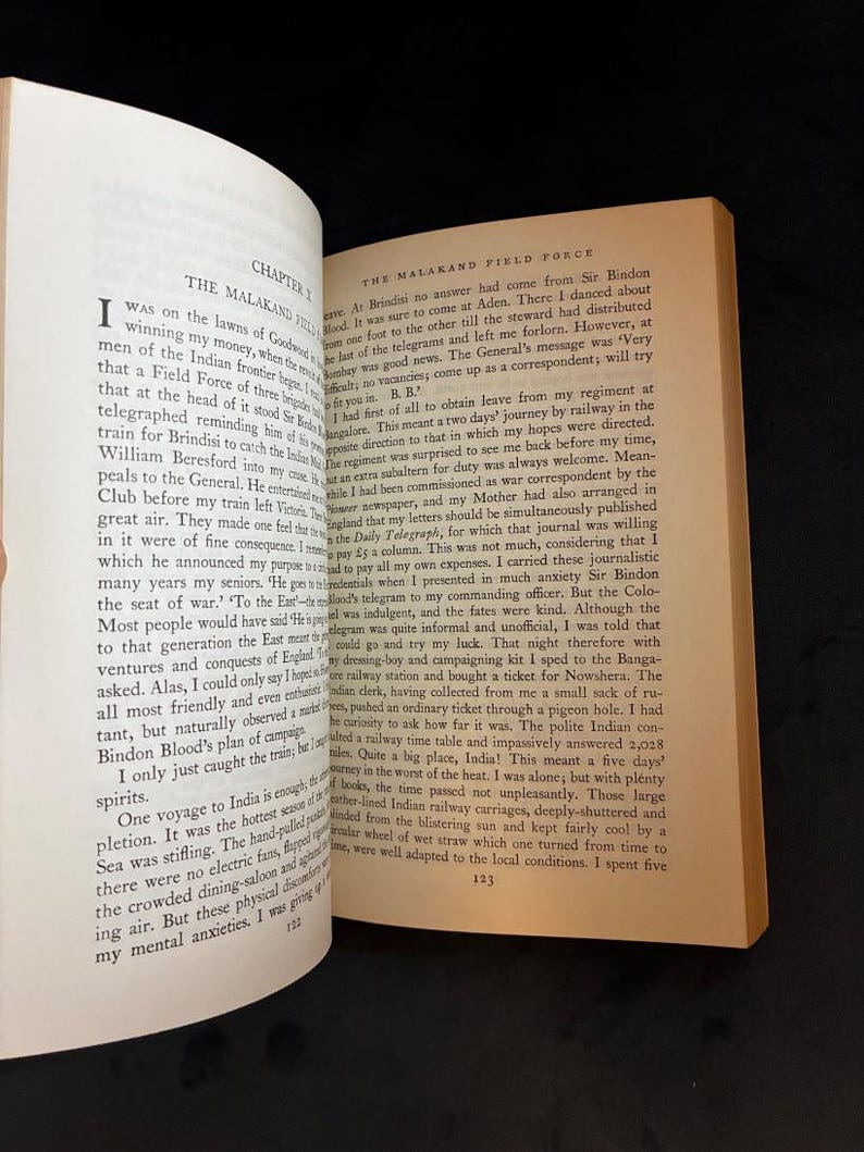 My Early Life: A Roving Commission by Winston S. Churchill Scribner Library paperback Edition 1st edition thus (Sept 1960) image 6