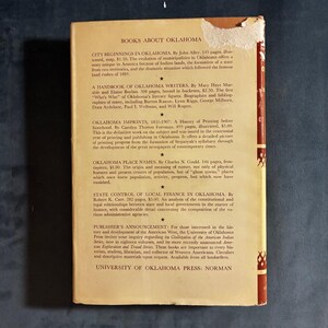 Die Entstehung des Staates Oklahoma, 1803–1906 von Roy Gittinger, Ausgabe der University of Oklahoma Press von 1939, nahezu neuwertig/gut, Hardcover. Bild 6