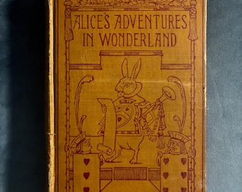Alice's Adventures in Wonderland by Lewis Carroll 1923 Dodd, Mead and Company Edition Good Hardcover