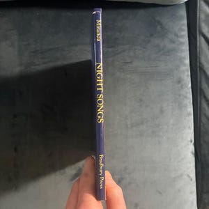 Night Songs by Anne Miranda 1993 First Edition First Printing Near Fine/Near Fine Hardcover image 9