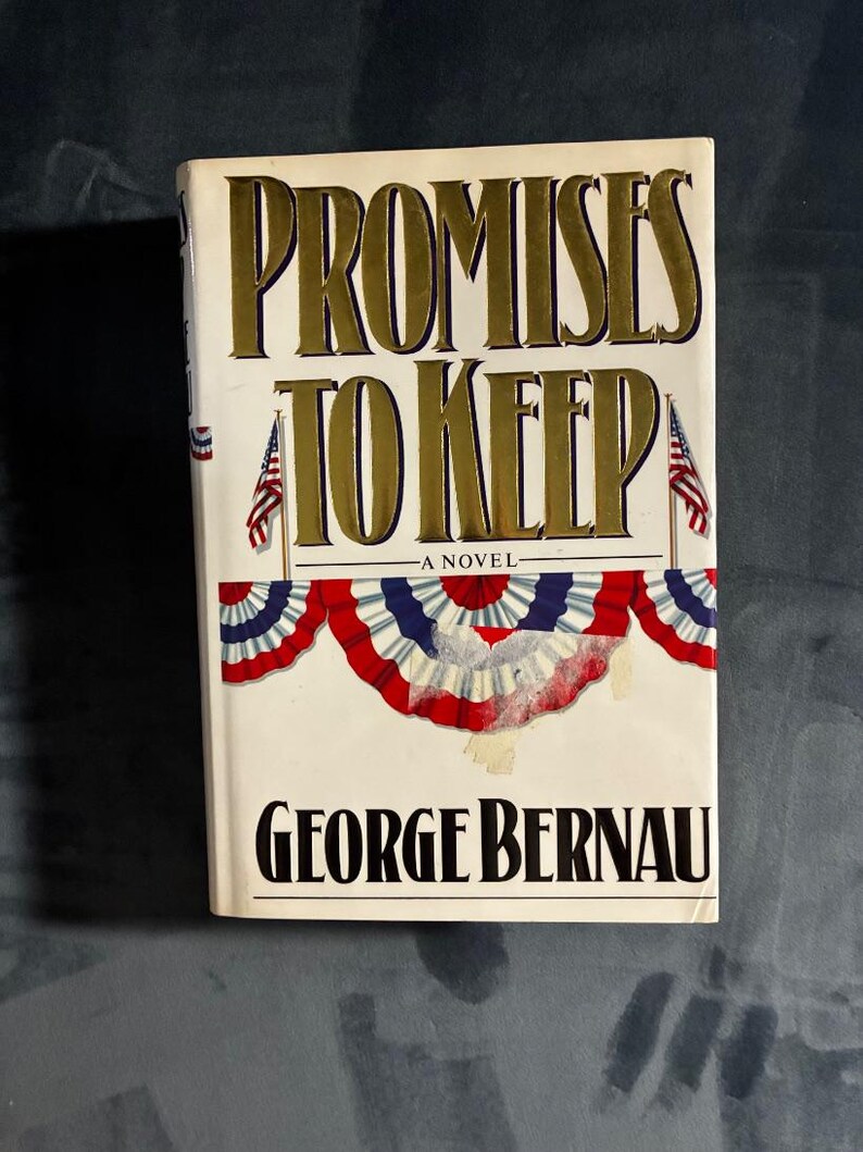 Versprechen, die man halten sollte von George Bernau, 1988, Erstausgabe, erster Druck, nahezu neuwertig/sehr gut, Hardcover. Bild 1