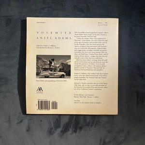 Yosemite by Ansel Adams First Edition First Printing Very Good Paperback image 2