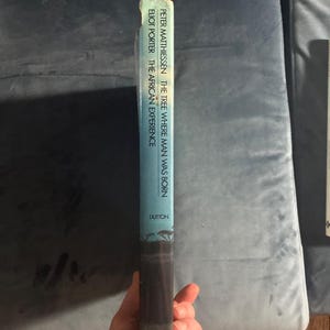 The Tree Where Man Was Born Peter Matthiessen First Edition Hardcover (1972) image 8