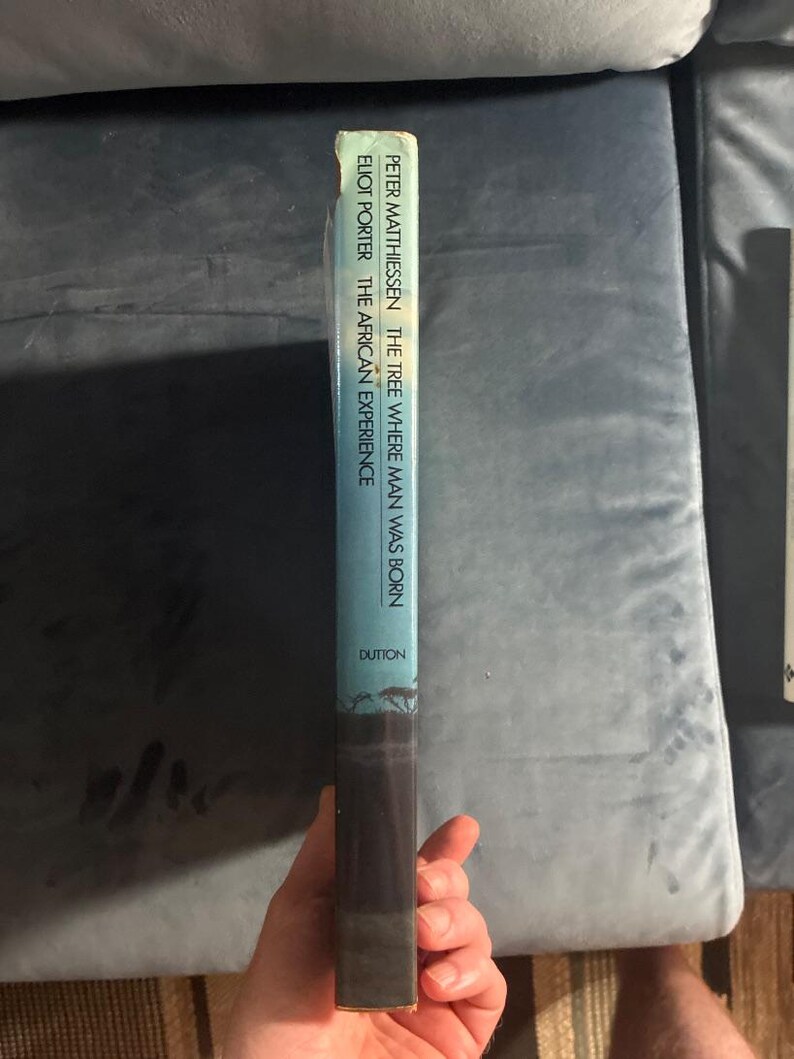 The Tree Where Man Was Born Peter Matthiessen First Edition Hardcover (1972) image 8