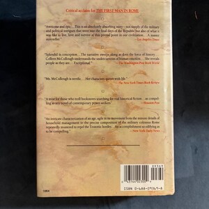 The Grass Crown by Colleen McCullough 1991 First Edition First Printing Near Fine/Very Good image 6