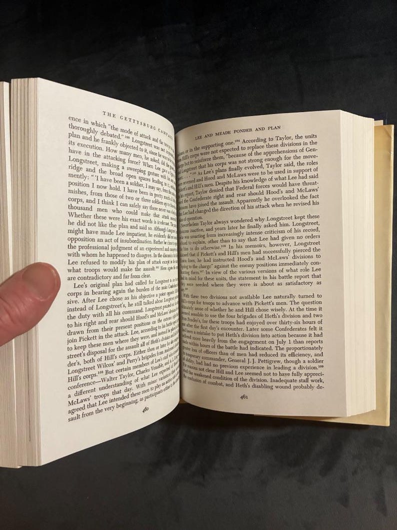 The Gettysburg Campaign: A Study in Command by Edwin B. Coddington 1984 Charles Scribner's Sons Edition First Printing Hardcover image 6
