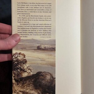 Sin Killer by Larry McMurtry 2002 First Edition First Printing Near Fine/Very Good image 4