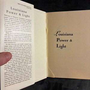 Louisiana Power & Light de John Dufresne, 1994, Primera edición, primera impresión, Casi perfecto/Muy buen estado, Tapa dura imagen 2