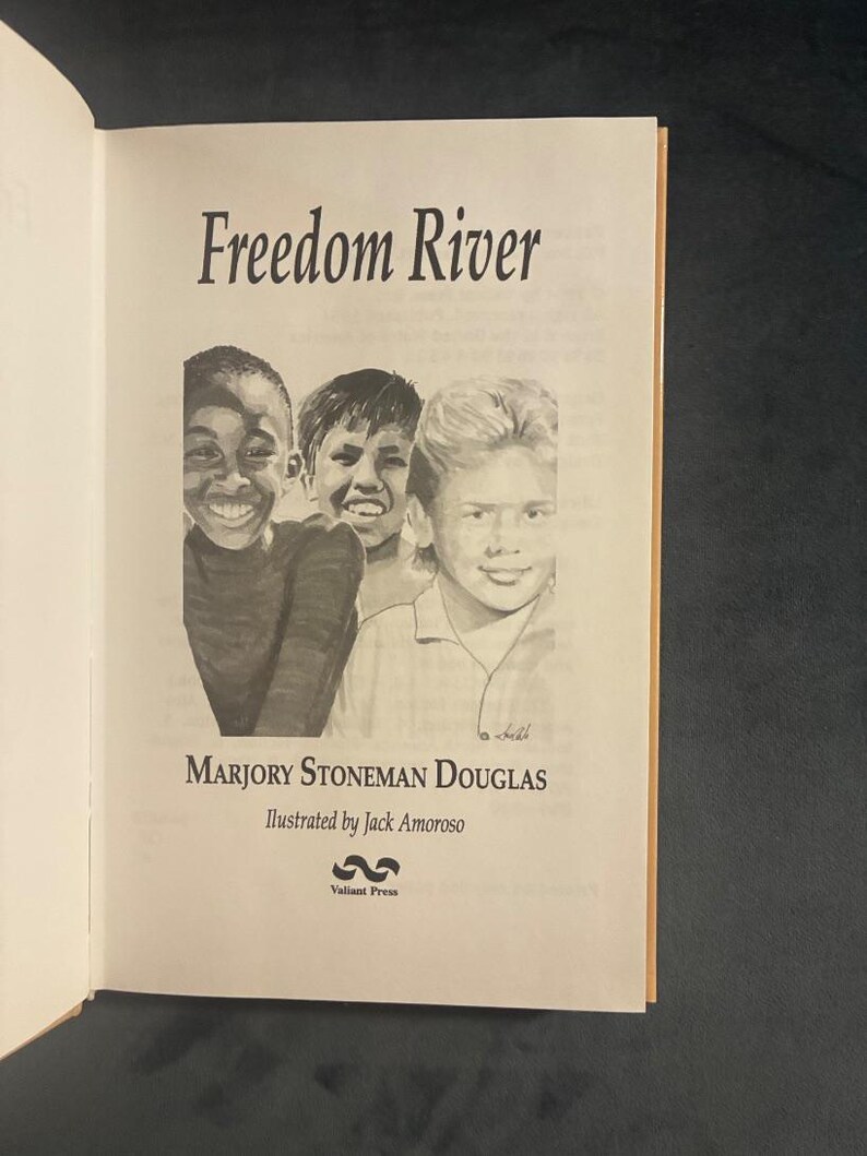 Freedom River by Marjory Stoneman Douglas 1994 First Edition First Printing Fine image 2