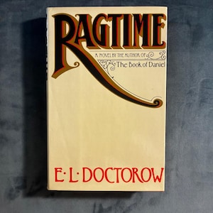 Ragtime av E.L. Doctorow Första upplagan Nästan fin/VG+ Inbunden bild 1