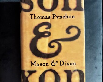 Mason & Dixon de Thomas Pynchon, 1997, Primera edición, Primera impresión, Tapa dura, Excelente/Casi excelente
