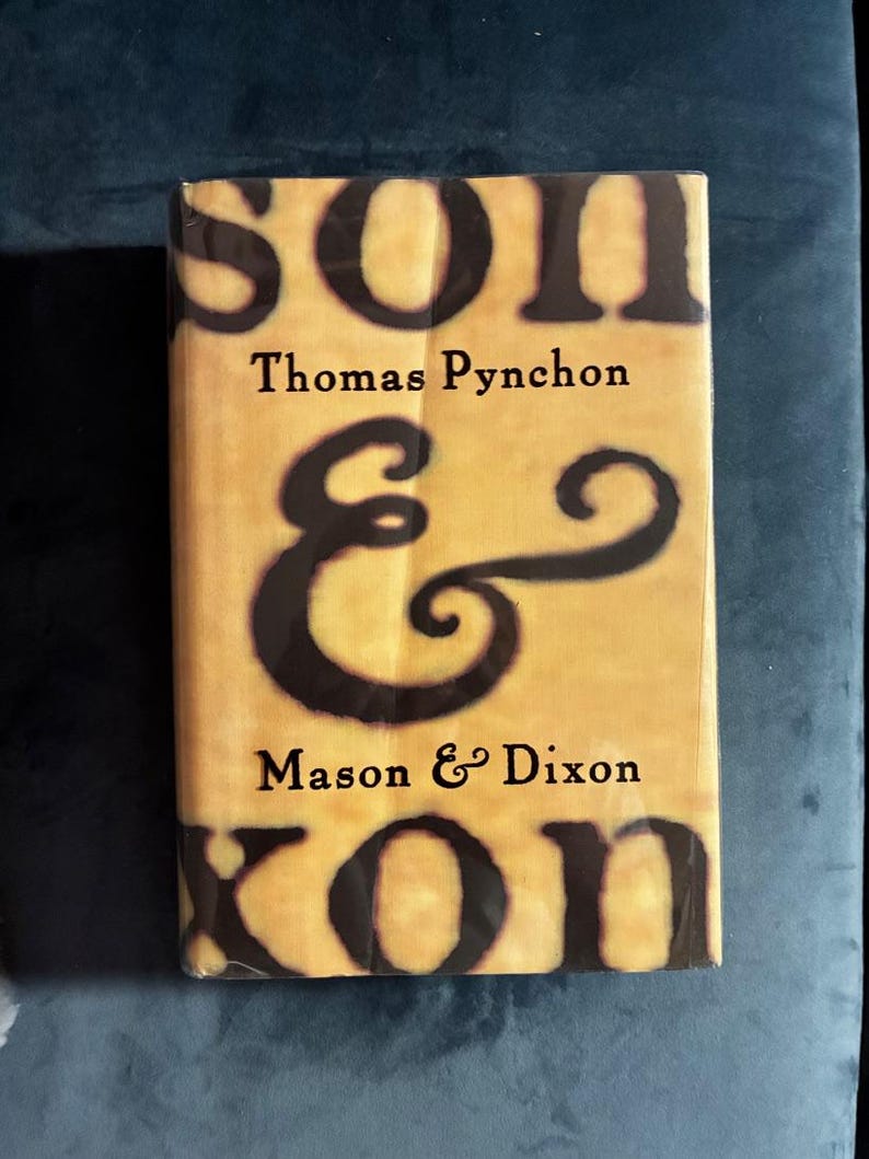 Mason & Dixon by Thomas Pynchon 1997 First Edition First Printing Fine/Near Fine Hardcover image 1
