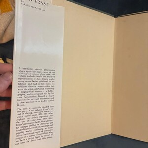 Max Ernst von Sarane Alexandrian: Erste Ausgabe, Hardcover (1972) Bild 2