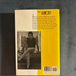 Homeboy by Seth Morgan 1990 First Edition First Printing Near Fine/VG+ image 6