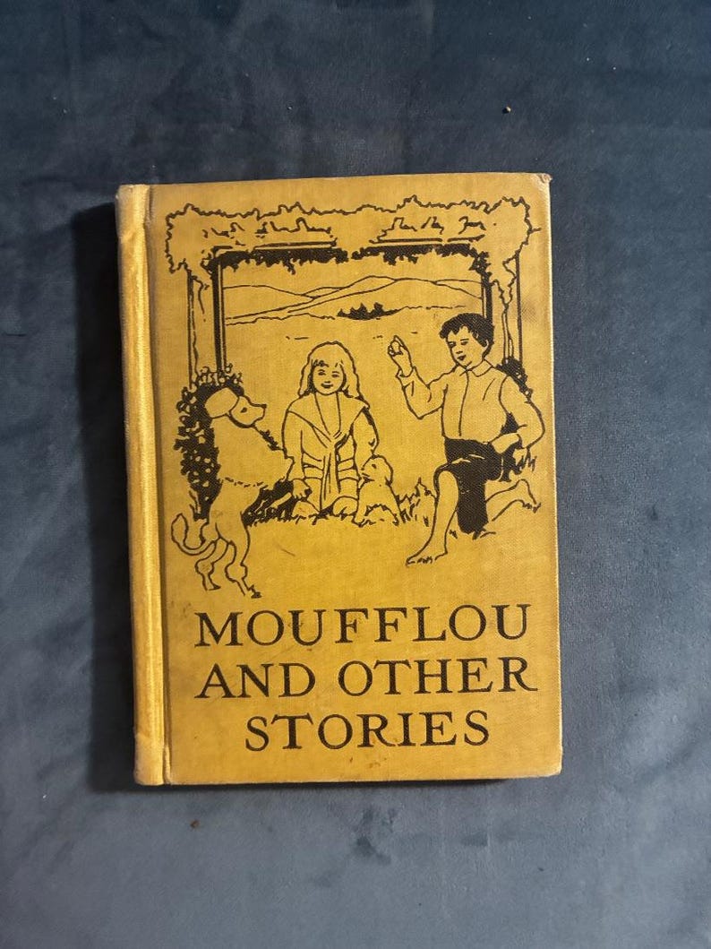 Moufflou and Other Stories by Louisa de la Ramé (Ouida) 1910 First Edition First Printing Very Good Hardcover image 1