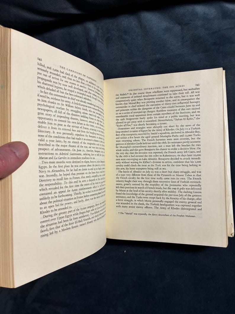 The Campaigns of Napoleon by David G. Chandler 1966 First Edition Second Printing Very Good/Good image 7