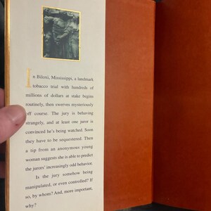 Die Jury von John Grisham, 1996, Erstausgabe, erster Druck, nahezu neuwertig/sehr gut Bild 2