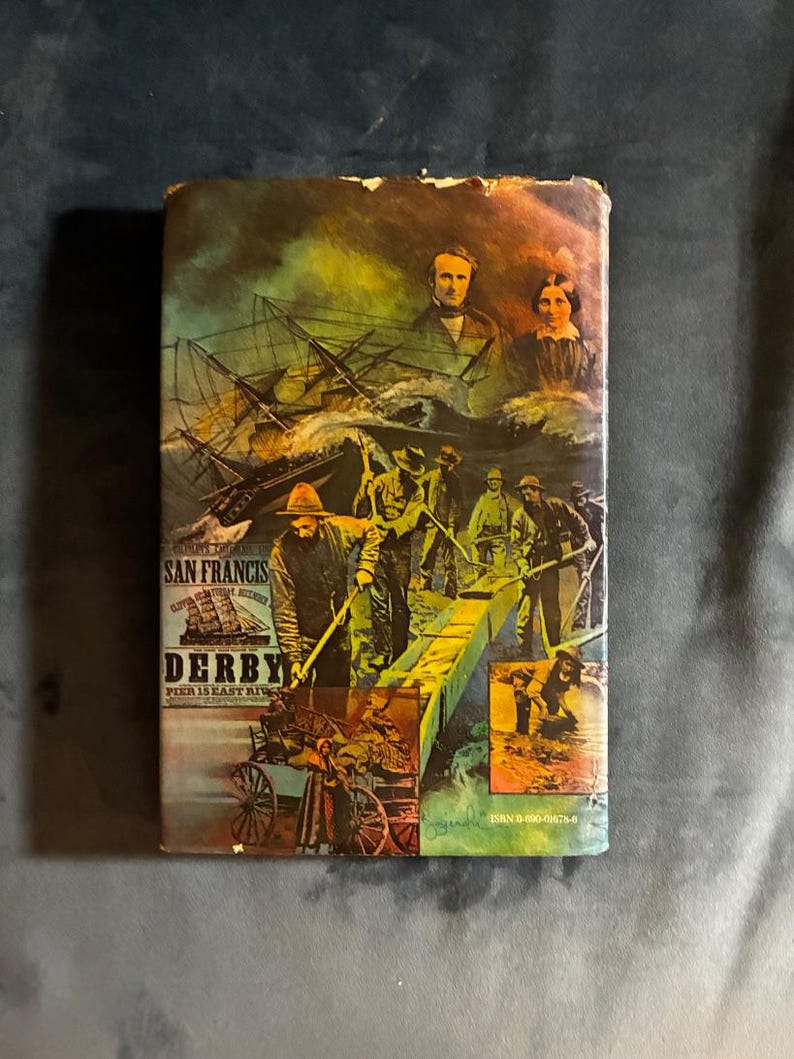Sueños dorados de Gwen Bristow, 1980, primera edición, primera impresión, muy buen estado/buen estado. imagen 5