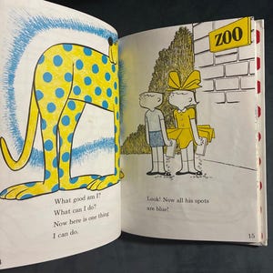 „Setz mich in den Zoo“ von Robert Lopshire, 1988, Beginner Books (Random House), Ausgabe: Sehr gut Bild 7