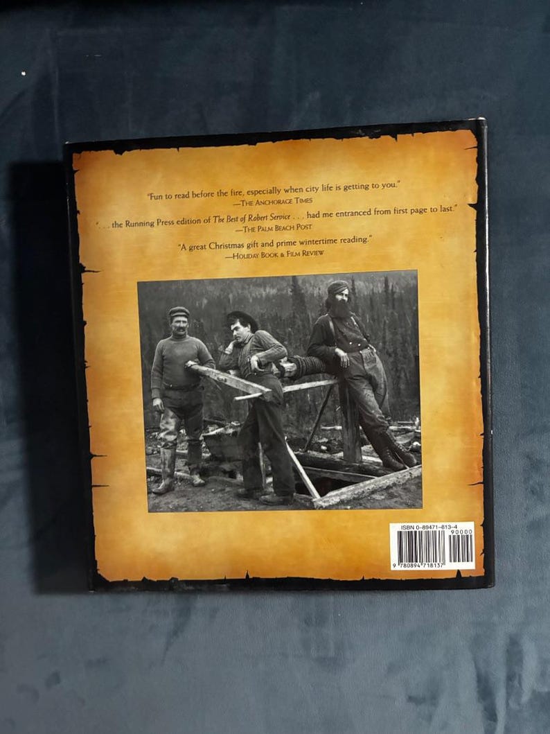 The Best of Robert Service (Illustrated Edition) by Robert W. Service 1990 First Edition 5th Printing Very Good/Near Fine image 11