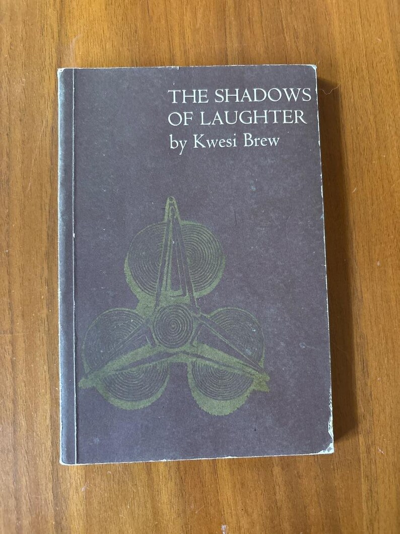 The Shadows of Laughter by Kwesi Brew First Edition Second Printing Very Good Paperback image 1
