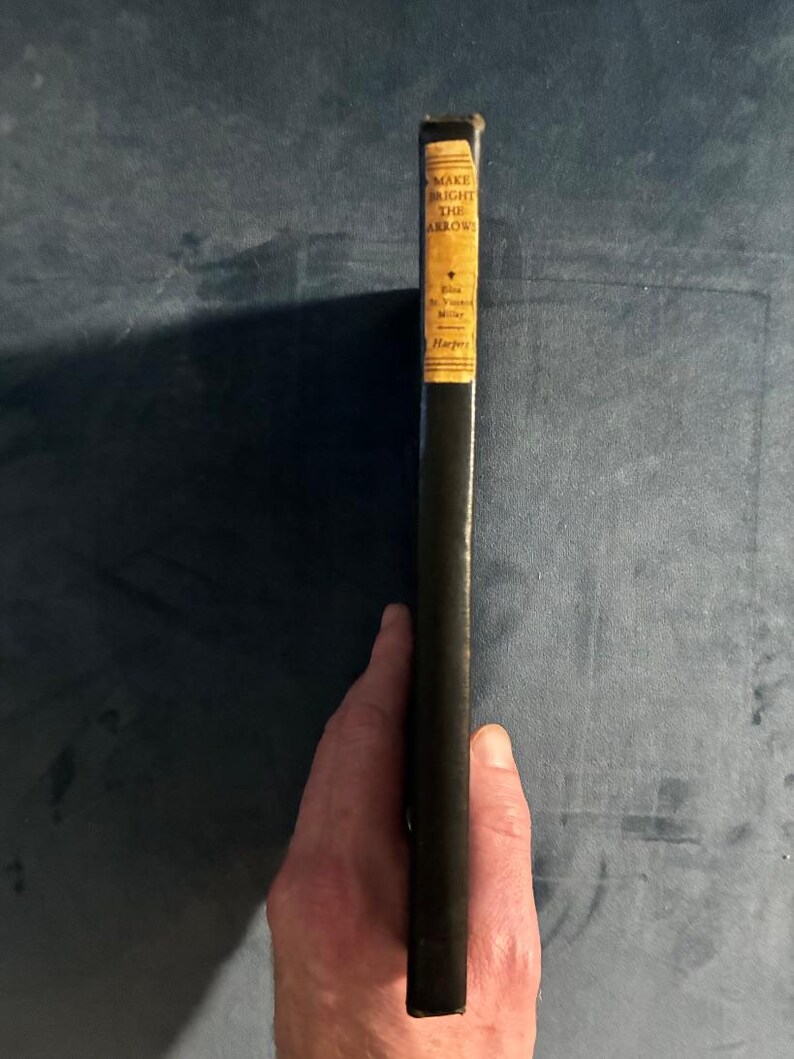 Make Bright the Arrows by Edna St. Vincent Millay 1940 1st Edition 1st Printing image 2