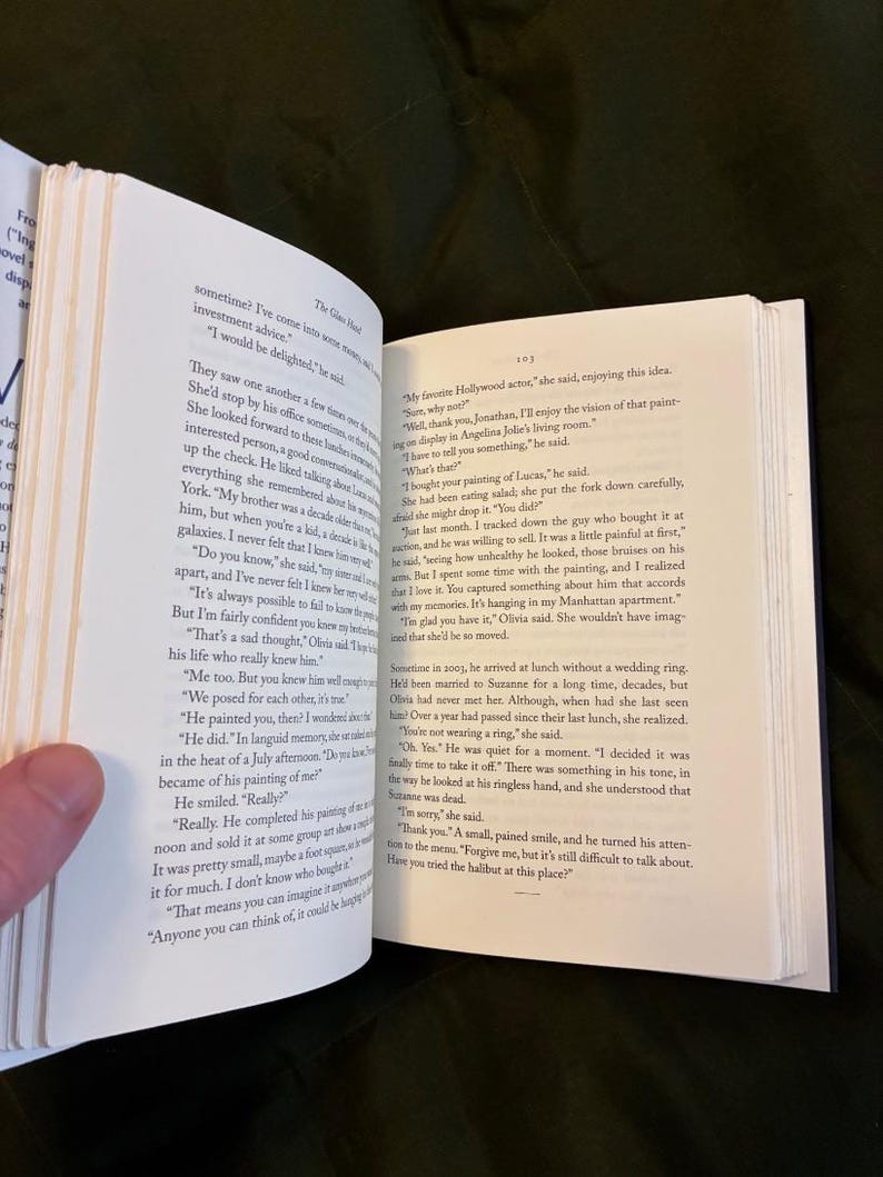 The Glass Hotel First Edition Hardcover Novel by Emily St. John Mandel image 8